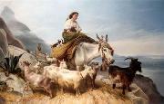 unknow artist Sheep 087 oil painting reproduction